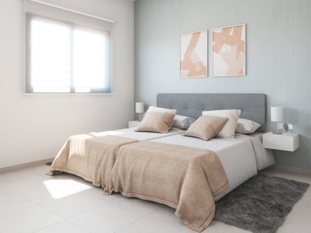 Maison neuve prête à vivre avec jardin privé à Busot – près d'Alicante et des plages