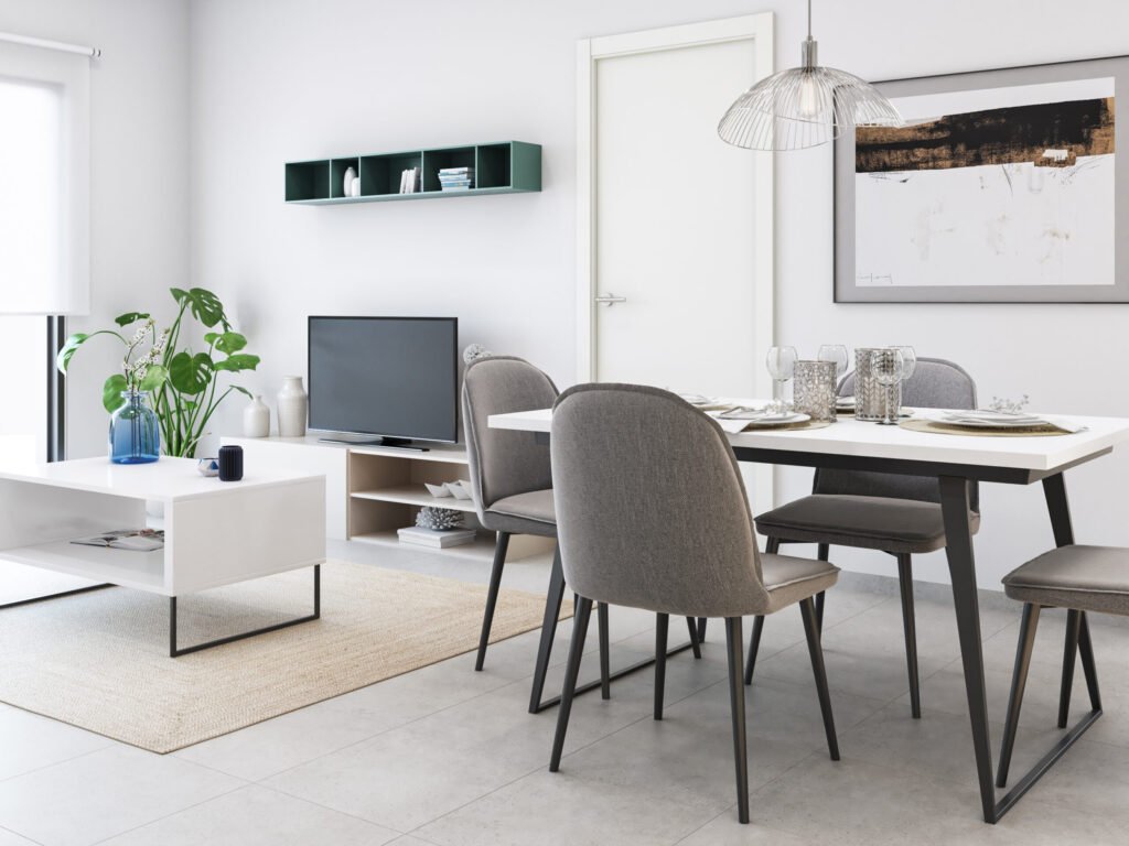 Maison neuve prête à vivre avec jardin privé à Busot – près d'Alicante et des plages