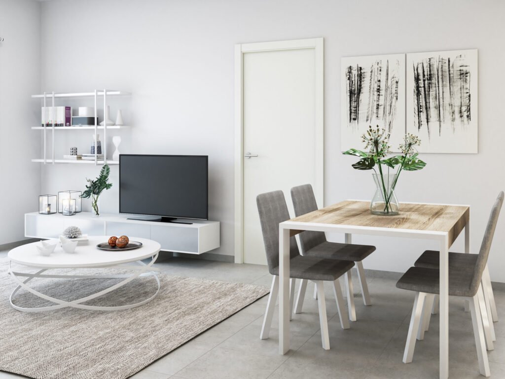 Maison neuve prête à vivre avec jardin privé à Busot – près d'Alicante et des plages