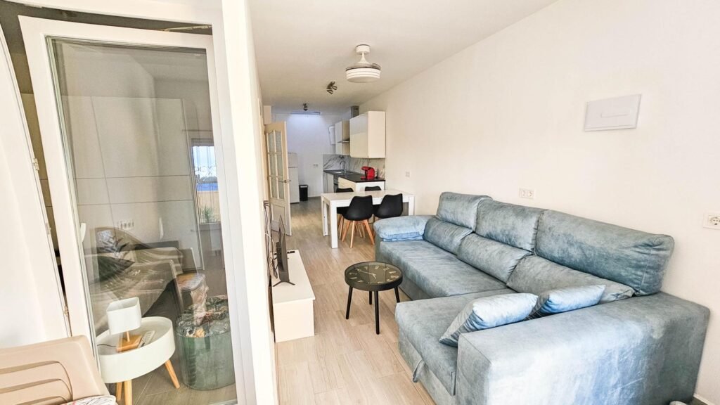 Single-level renovated terraced house
