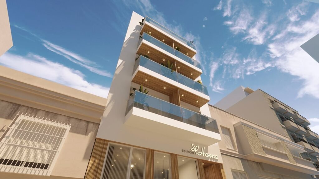 Nybygg i Torrevieja sentrum