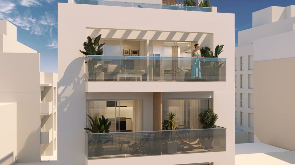 Nybygg i Torrevieja sentrum