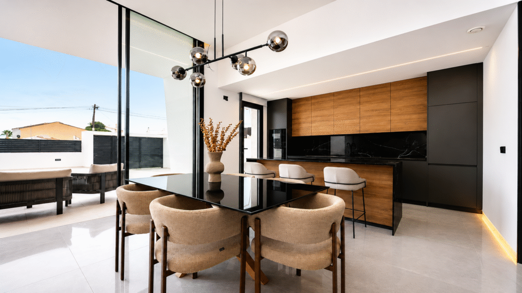 Sunrise Hills – Moderni huvila omalla uima-altaalla Los Balconesissa