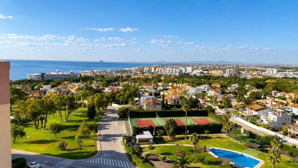 Mājoklis ar koplietošanas baseinu – Campoamor