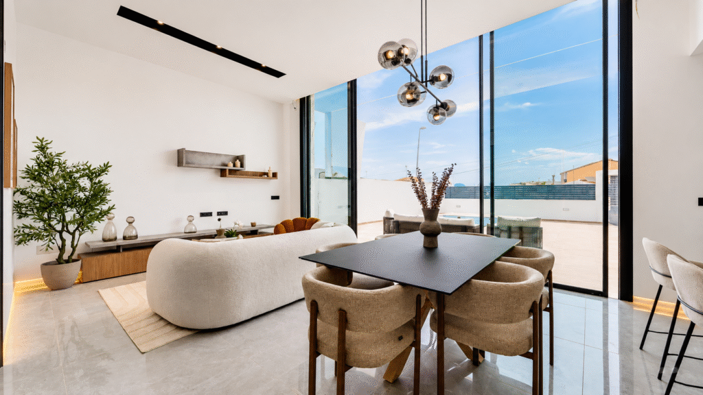 Sunrise Hills – Moderni huvila omalla uima-altaalla Los Balconesissa