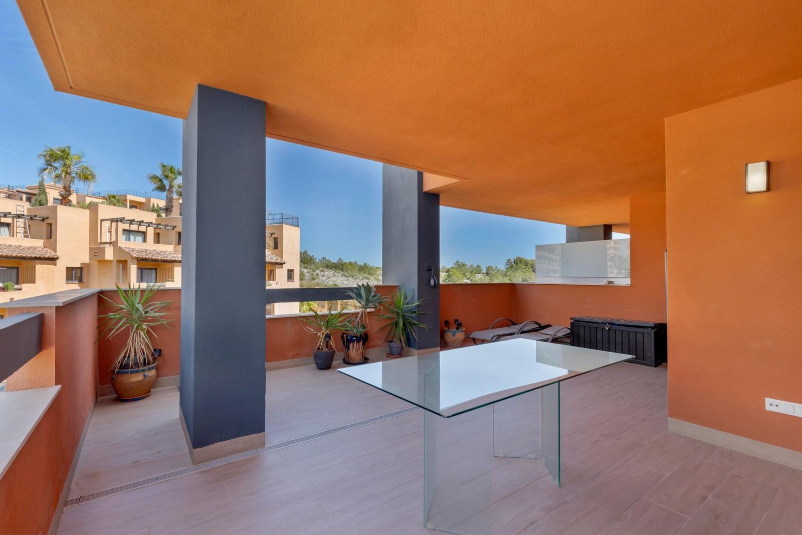 A welcoming home with a private terrace
