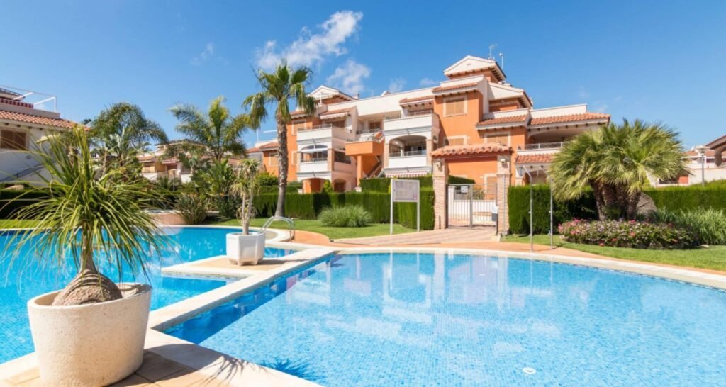 Terrasse privée sur le toit à Playa Flamenca