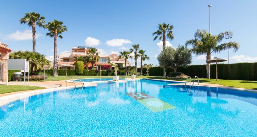 Terrasse privée sur le toit à Playa Flamenca