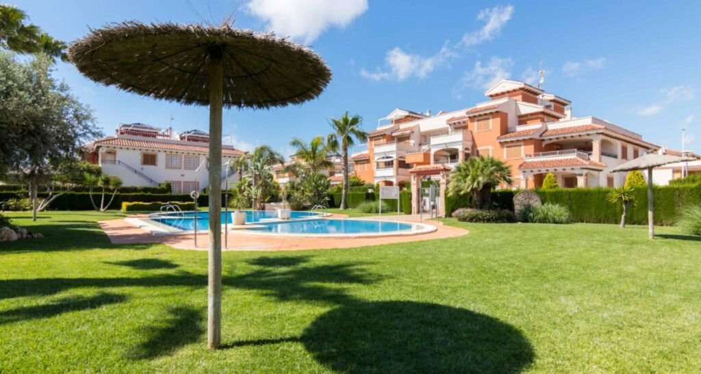 Terrasse privée sur le toit à Playa Flamenca