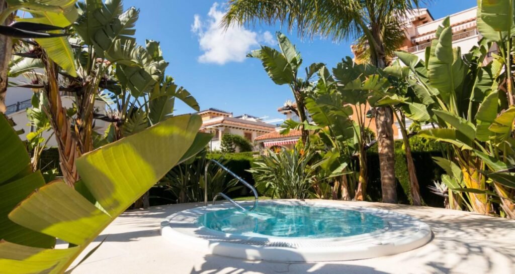 Terrasse privée sur le toit à Playa Flamenca