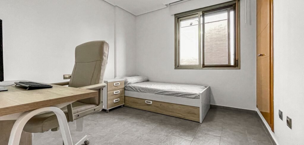A roof terrace near the beach in El Mojón