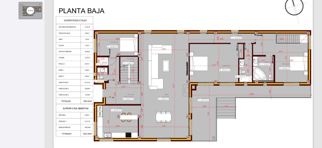 Plaša villa ar privātu baseinu – La Mata