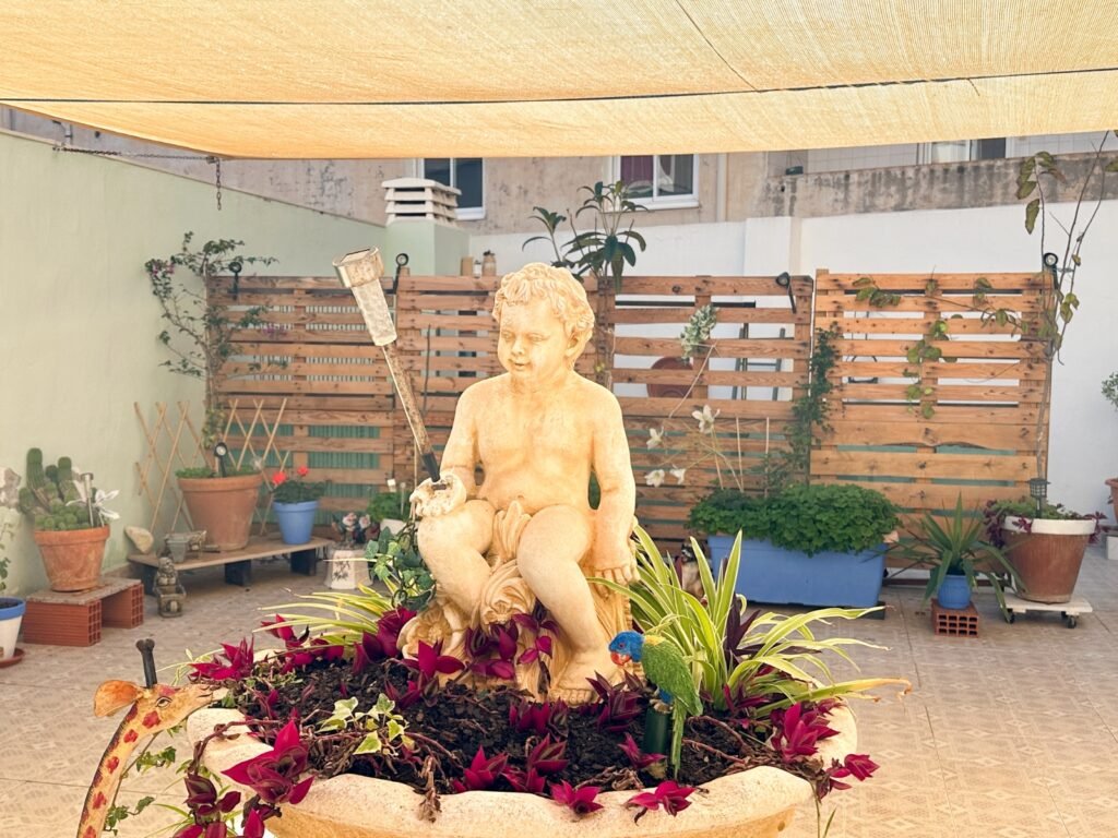 Oma patio lähellä rantaa – Playa del Cura